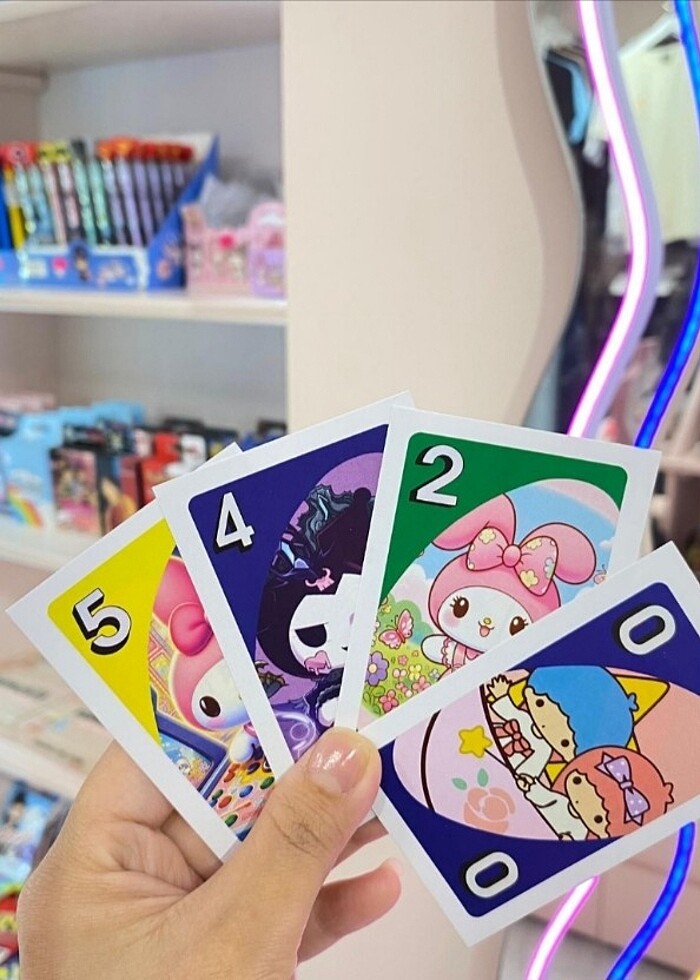 Sanrio Kuromi Uno Kart Oyunu Y2K - Görsel 4