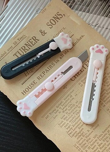 Kedi Patili Maket Bıçağı Y2K Fairycore Coquette