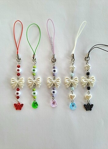 Fairycore Coquette Telefon Charmı & Çanta Süsü Y2K