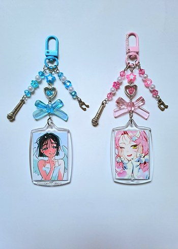 Alien Stage Ivan & Till Çerçeveli Çanta Süsü / Anahtarlık - Görsel 2