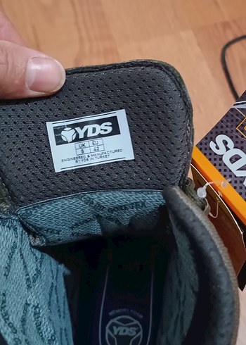 Erkek Haki Outdoor Botlar Velcro - Görsel 2