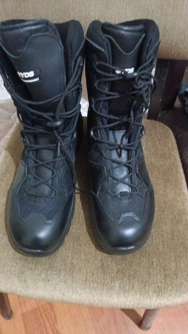 Erkek Siyah Bağcıklı Kauçuk Bot - Görsel 3