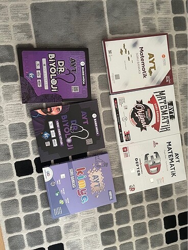 Güncel sıfır Ayt Sayısal Kitaplar