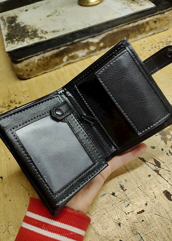 Siyah Erkek Suni Deri Cüzdan(Renk seçeneği vardır) - Görsel 3