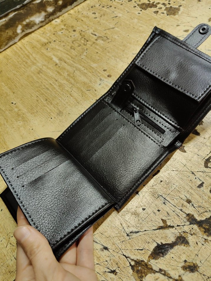 Siyah Erkek Suni Deri Cüzdan(Renk seçeneği vardır) - Görsel 5