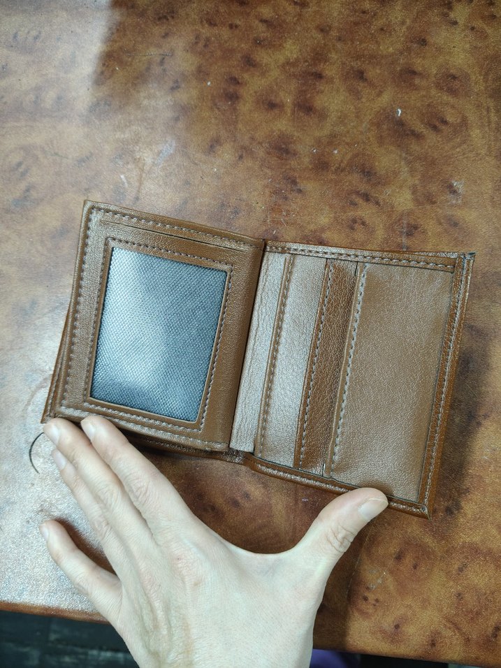 Kahverengi Minimalist Erkek Cüzdanı-
imalattan sıfır ürün - Görsel 4