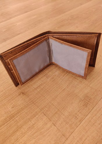 Suni Deri Bej Erkek Cüzdanı-İmalattan Sıfır Ürün - Görsel 3