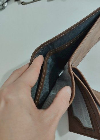 Kahverengi Erkek Cüzdan-İmalattan Sıfır Ürün - Görsel 5