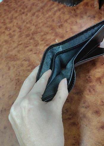 Klasik Siyah Erkek Cüzdanı-İmalattan Sıfır Ürün - Görsel 5