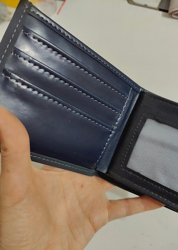 Lacivert Minimalist Erkek Cüzdanı-İmalattan Sıfır Ürün - Görsel 4