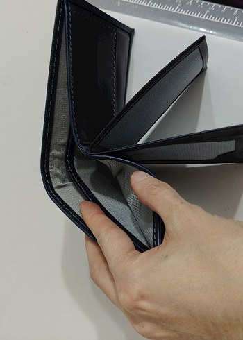 Lacivert Erkek Deri Cüzdan-İmalattan Sıfır Ürün - Görsel 7