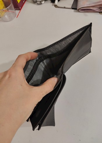 Gri Minimalist Erkek Cüzdan-İmalattan Sıfır Ürün - Görsel 6