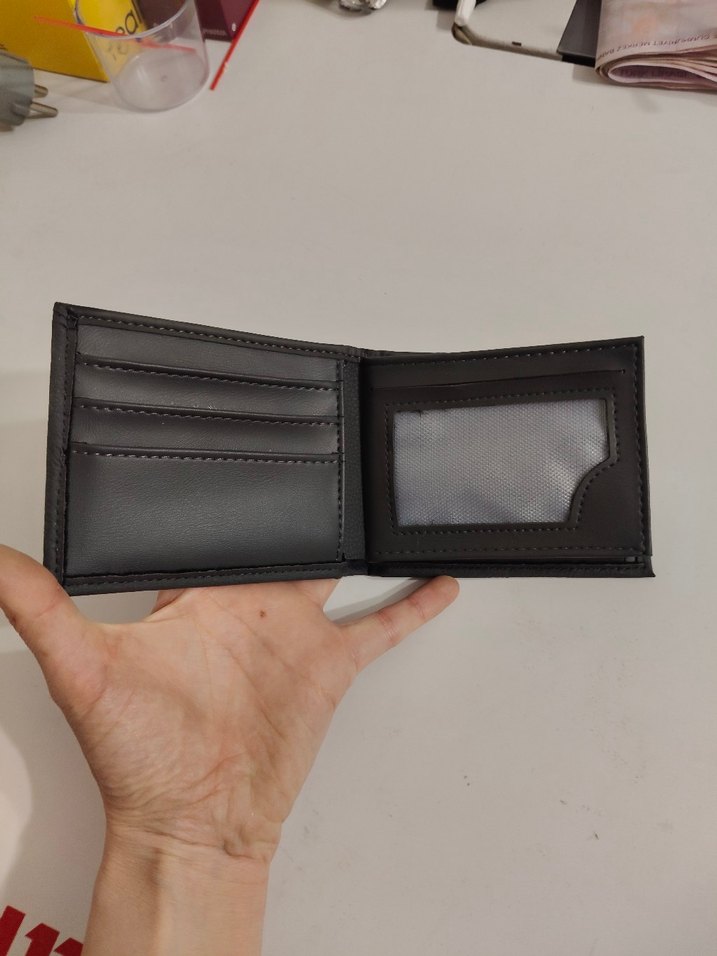 Gri Minimalist Erkek Cüzdan-İmalattan Sıfır Ürün - Görsel 3