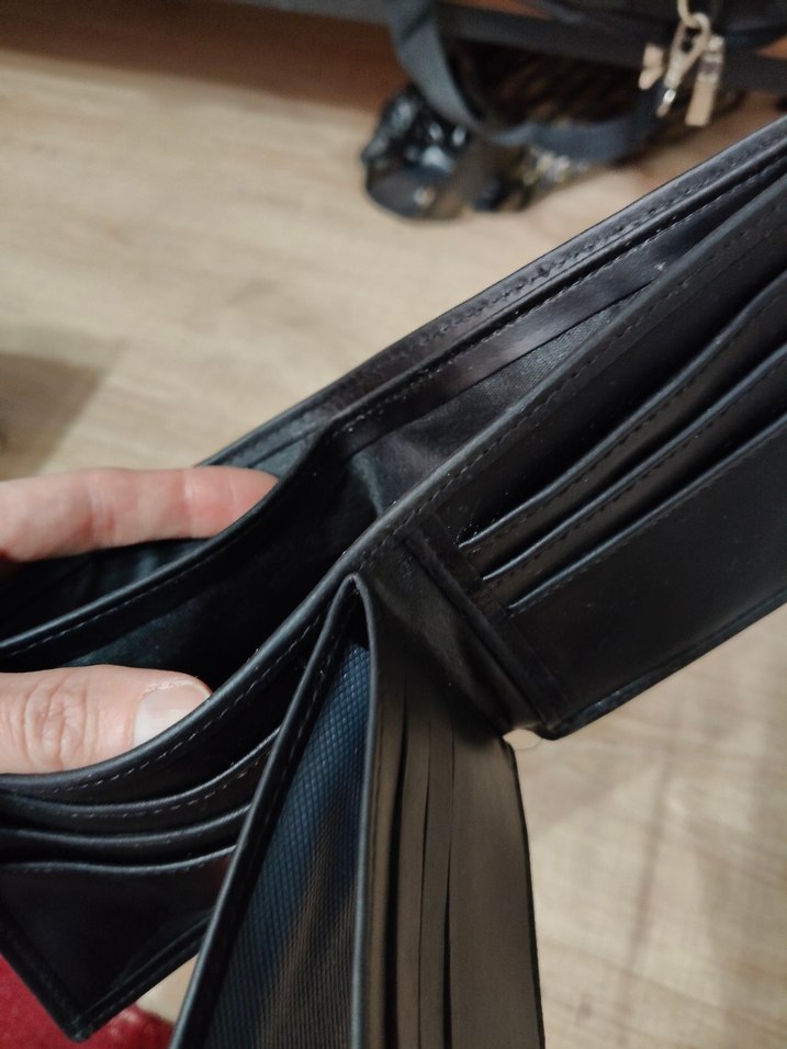 Siyah Minimalist Gerçek Deri Erkek Cüzdanı-İmalattan Sıfır Ürün - Görsel 5