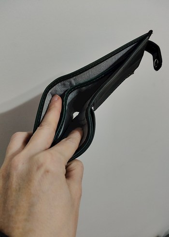 Yeşil Minimalist Erkek Cüzdan-
İmalattan Sıfır Ürün - Görsel 6