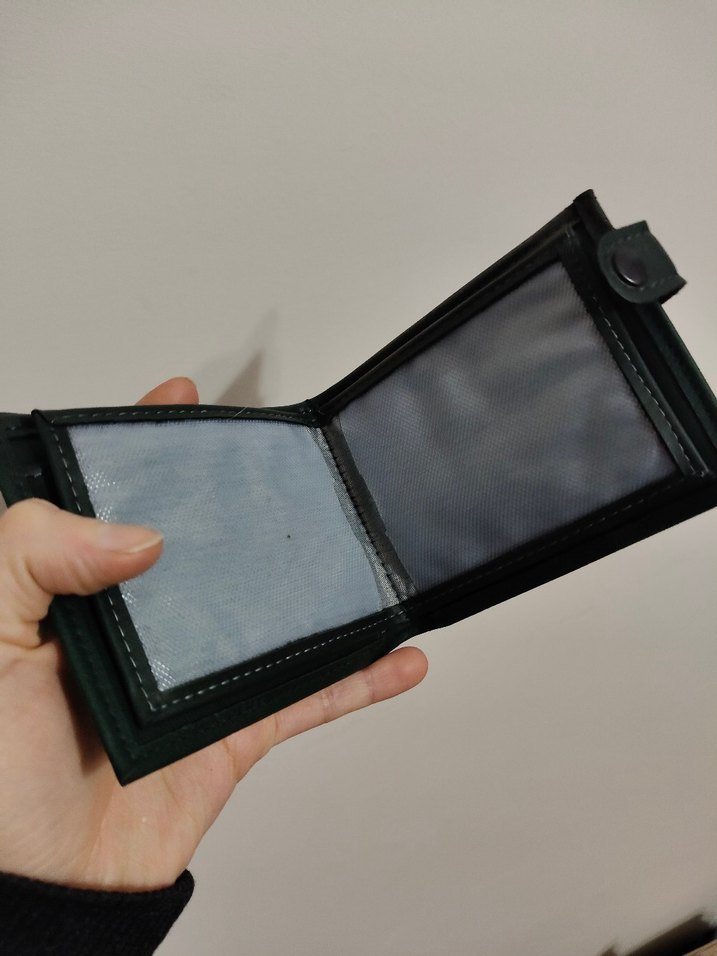 Yeşil Minimalist Erkek Cüzdan-
İmalattan Sıfır Ürün - Görsel 5