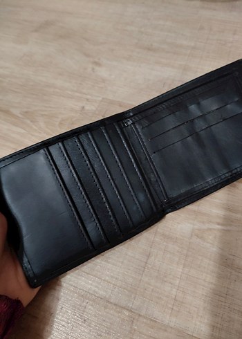Siyah Minimalist Gerçek DeriErkek Cüzdanı-İmalattan Sıfır Ürün - Görsel 4