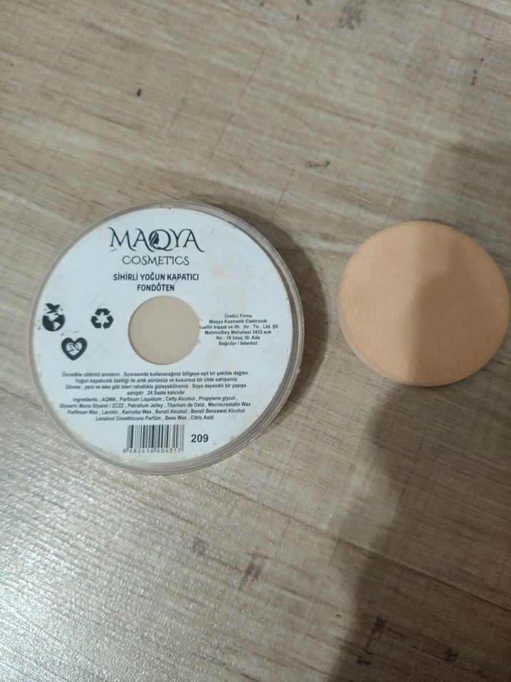 MaQya Super Color Yoğun Kapatici Fondöten - Görsel 2