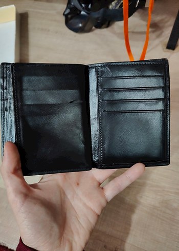 Sade Siyah Gerçek Deri Erkek Cüzdanı-İmalattan Sıfır Ürün - Görsel 3