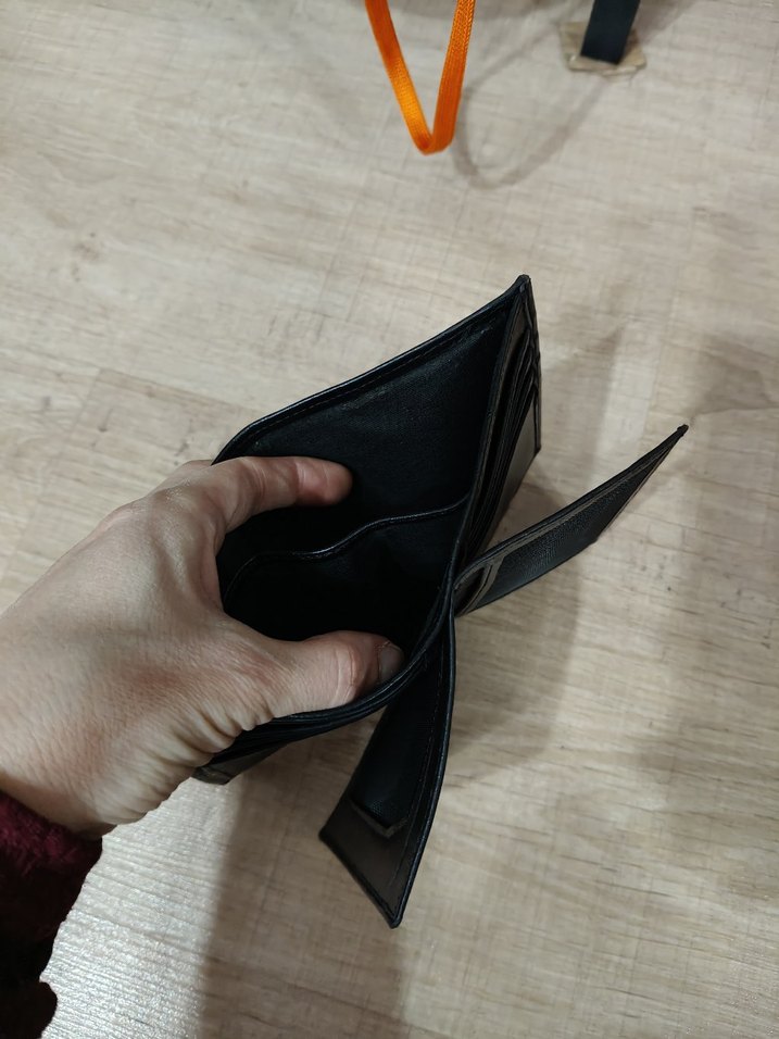 Sade Siyah Gerçek Deri Erkek Cüzdanı-İmalattan Sıfır Ürün - Görsel 5