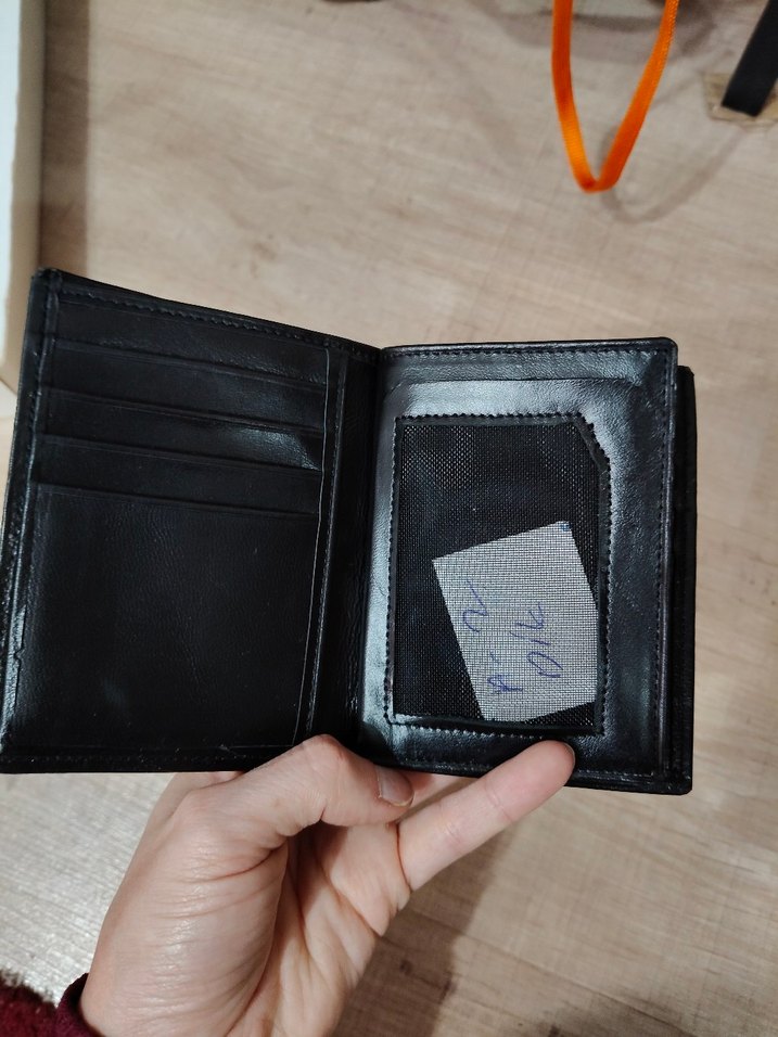 Sade Siyah Gerçek Deri Erkek Cüzdanı-İmalattan Sıfır Ürün - Görsel 2
