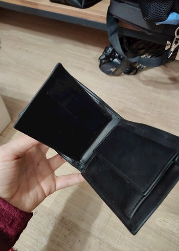 Düz Siyah Gerçek DeriErkek Cüzdanı-İmalattan Sıfır Ürün - Görsel 3