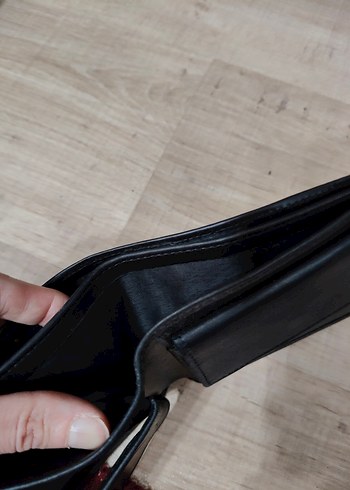 Düz Siyah Gerçek DeriErkek Cüzdanı-İmalattan Sıfır Ürün - Görsel 5