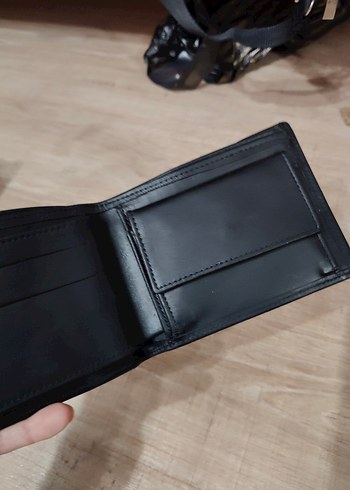 Düz Siyah Gerçek DeriErkek Cüzdanı-İmalattan Sıfır Ürün - Görsel 4