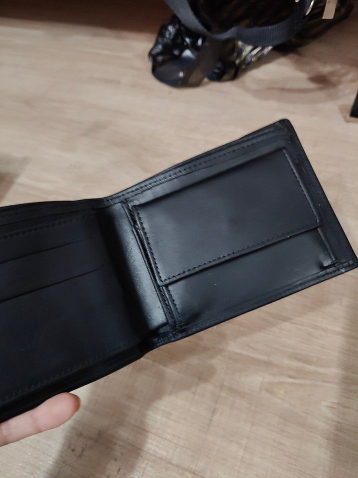 Düz Siyah Gerçek DeriErkek Cüzdanı-İmalattan Sıfır Ürün - Görsel 4