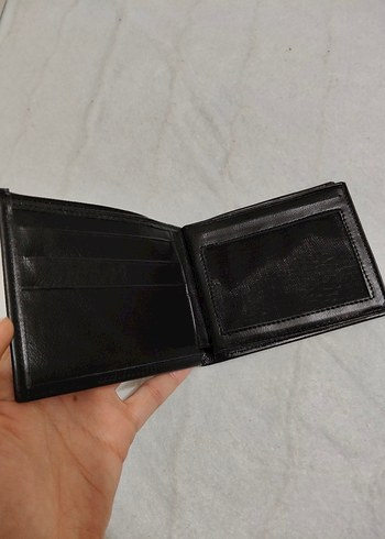 Siyah Minimalist Gerçek Deri Erkek Cüzdan-
İmalattan Sıfır Ürün - Görsel 3