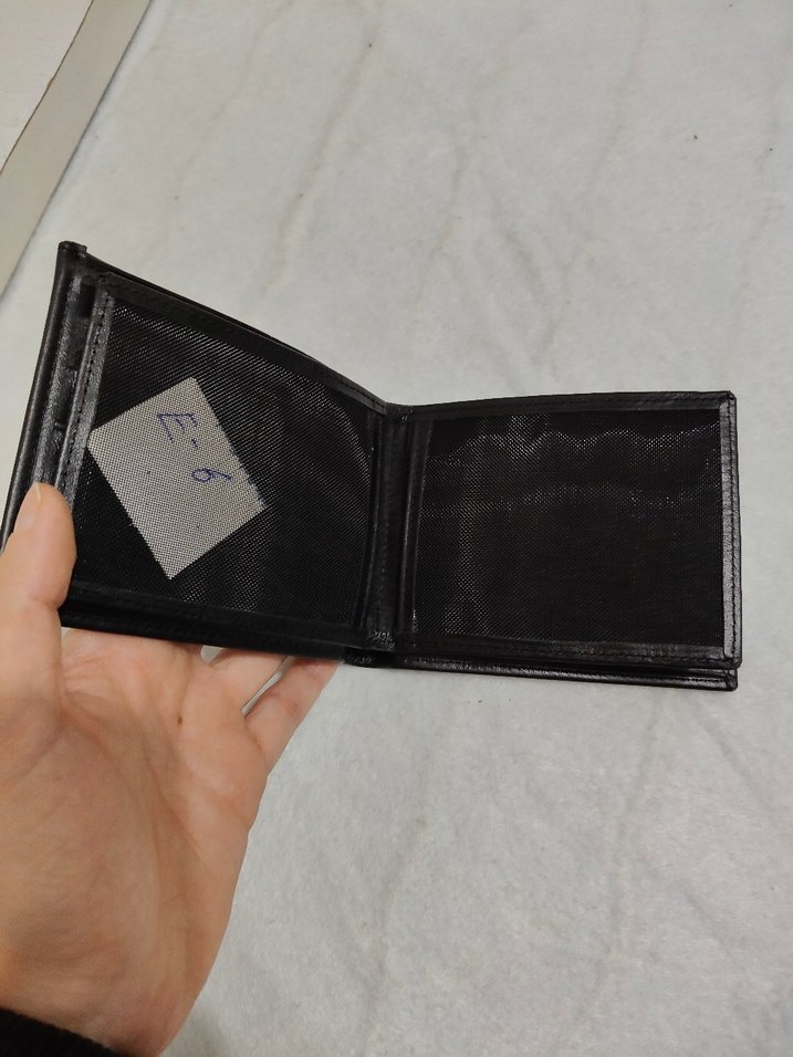 Siyah Minimalist Gerçek Deri Erkek Cüzdan-
İmalattan Sıfır Ürün - Görsel 5