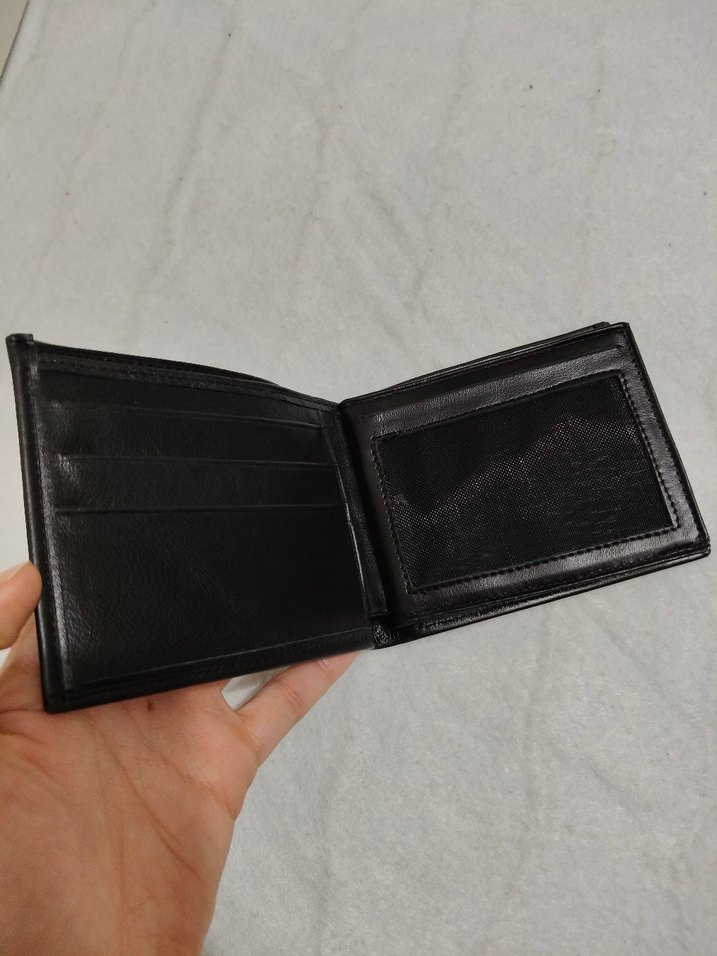 Siyah Minimalist Gerçek Deri Erkek Cüzdan-
İmalattan Sıfır Ürün - Görsel 3