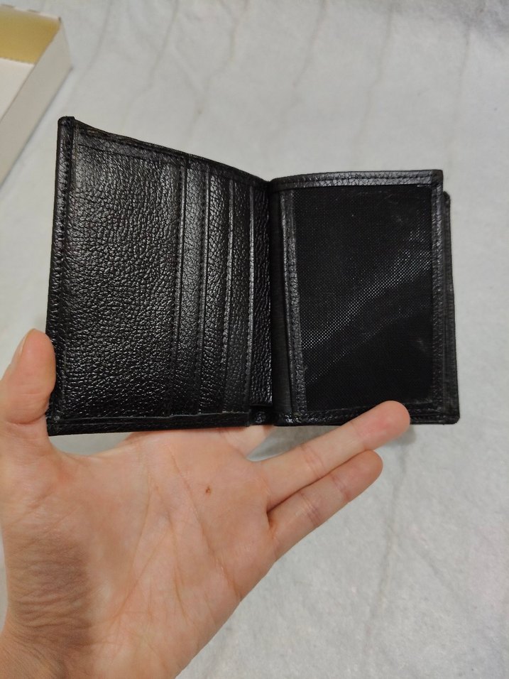 Siyah Düz Gerçek Deri Erkek Cüzdanı-
İmalattan Sıfır Ürün - Görsel 2