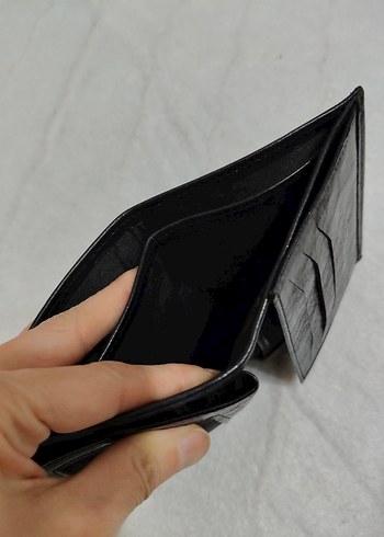 Siyah Minimalist Gerçek Deri Erkek Cüzdanı-
İmalattan Sıfır Ürün - Görsel 7