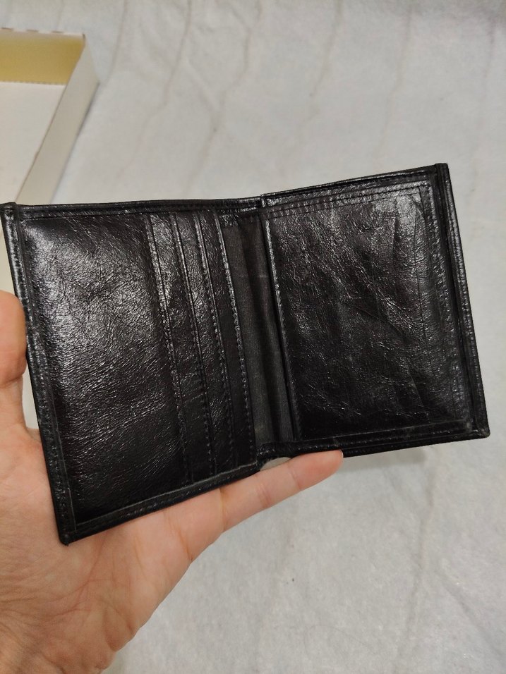 Siyah Minimalist Gerçek Deri Erkek Cüzdanı-
İmalattan Sıfır Ürün - Görsel 2