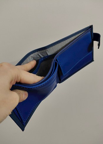 Lacivert Minimalist Erkek Cüzdanı-
İmalattan Sıfır Ürün - Görsel 5