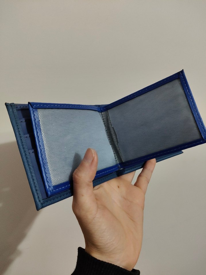 Lacivert Minimalist Erkek Cüzdanı-
İmalattan Sıfır Ürün - Görsel 4