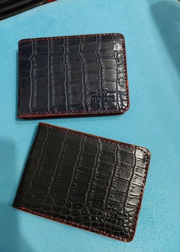 Lacivert Desenli Erkek Cüzdan - Görsel 5