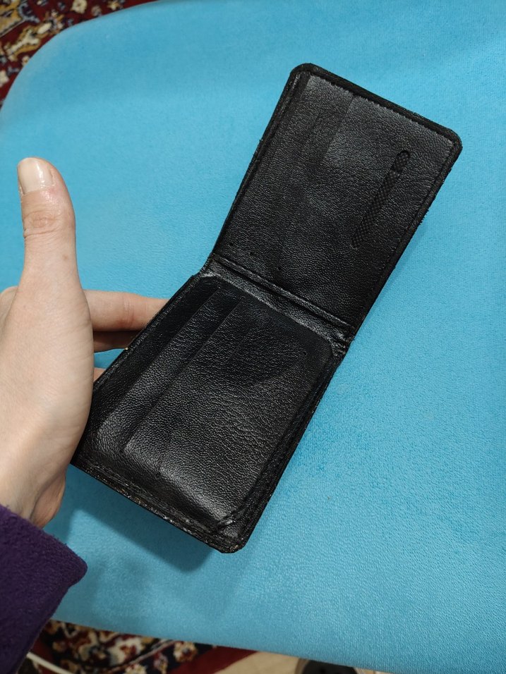 Siyah Erkek Deri Cüzdan - Görsel 4
