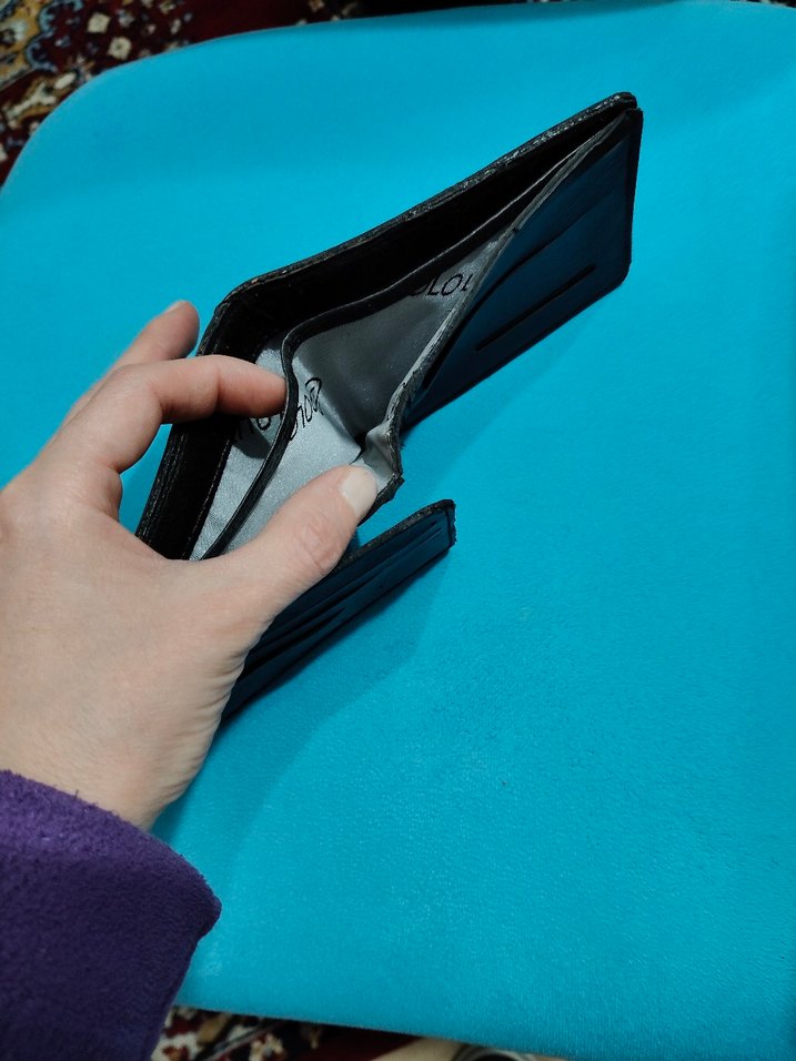 Siyah Erkek Deri Cüzdan - Görsel 5