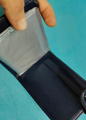 Lacivert Erkek Cüzdan/Kartlık - Görsel 4