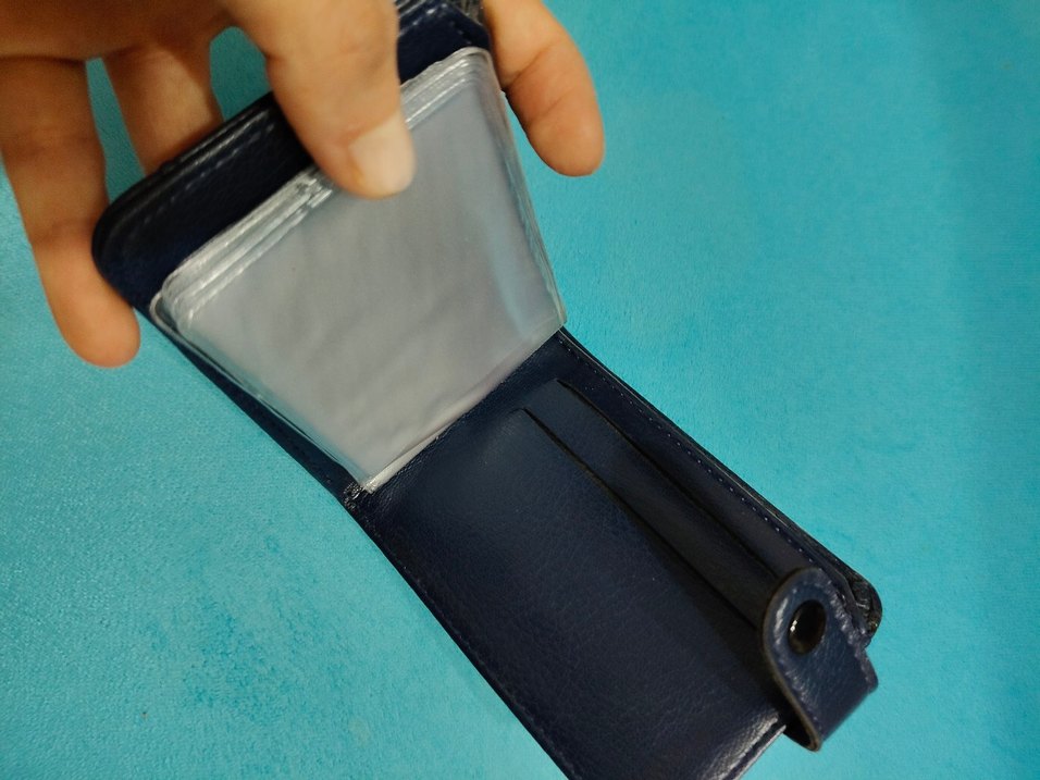 Lacivert Erkek Cüzdan/Kartlık - Görsel 4