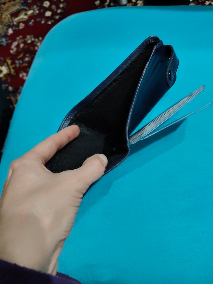 Lacivert Erkek Cüzdan/Kartlık - Görsel 5