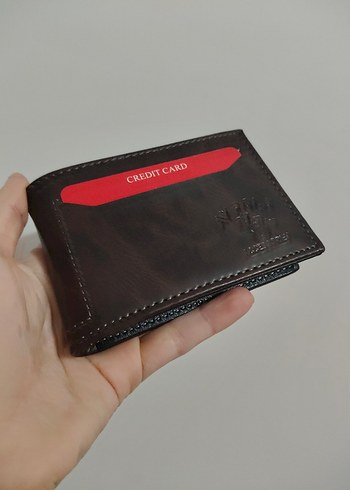 Kahverengi Mekanizmalı Erkek Cüzdanı- İmalattan Sıfır Ürün - Görsel 2