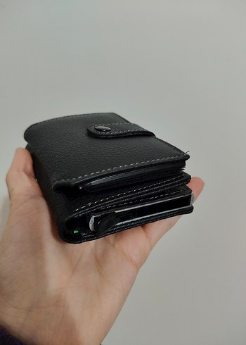 Mekanizmalı/Akardion kartlıklı Unısex Cüzdan-İmalattan Sıfır - Görsel 3