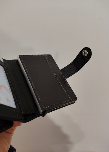 Mekanizmalı/Akardion kartlıklı Unısex Cüzdan-İmalattan Sıfır - Görsel 6