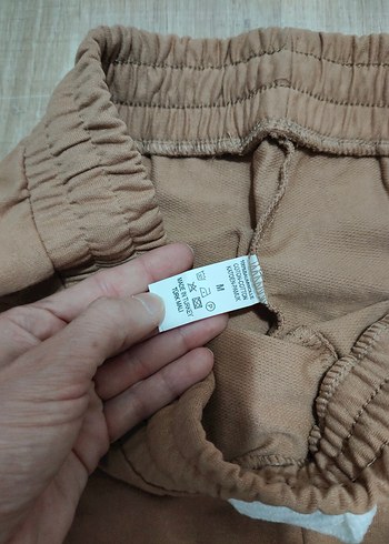 Bej Kadın Rahat Kesim Eşofman Altı - Görsel 6