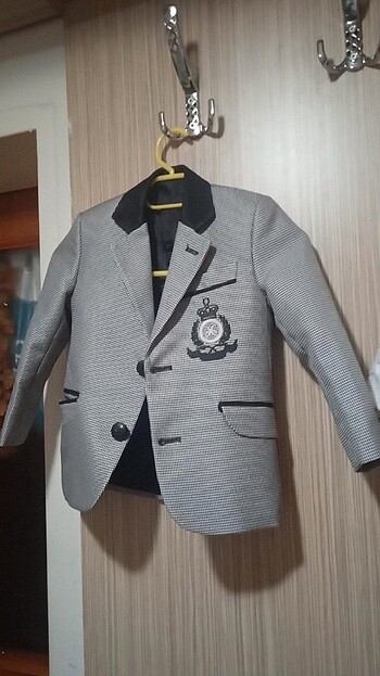 12-18 Ay Beden gri Renk Erkek çocuk takım elbise