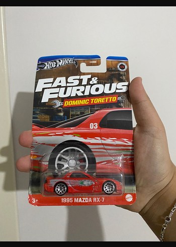Hotwheels ff uzunkart 1995 Mazda RX-7 | Gardrops