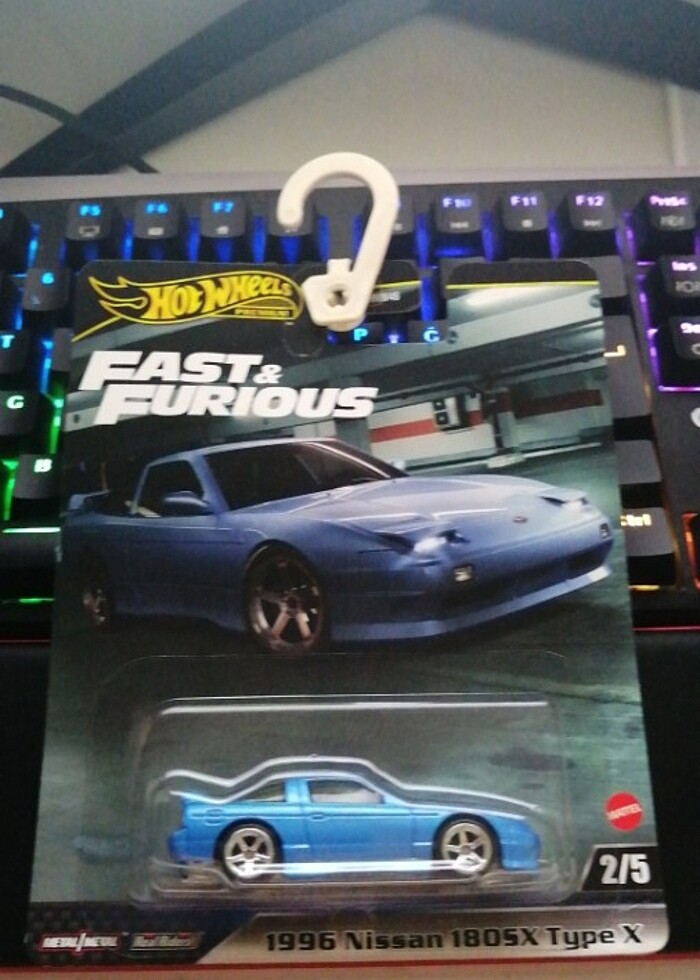 HOTWHEELS FAST&FURIOUS 1996 NISSAN 180SX TYPE X - Görsel 2